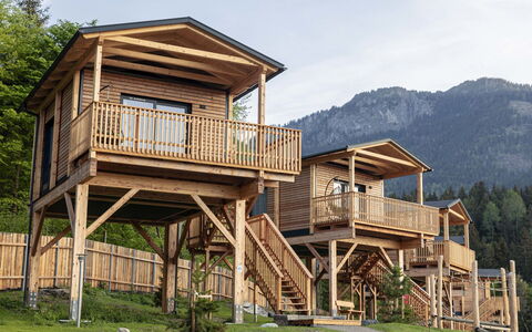 Premium Baumhaus mit 1 Schlafzimmer: Cielo, Neve, Montagna, Natura, Paesaggio Naturale, Pendenza, Casa, Costruzione, Congelamento, Area Rurale