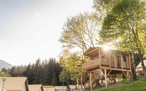 Premium Baumhaus mit 1 Schlafzimmer: Cielo, Neve, Montagna, Natura, Paesaggio Naturale, Pendenza, Casa, Costruzione, Congelamento, Area Rurale