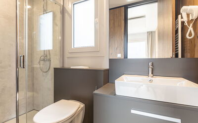 Alloggio:&nbsp;Premium Baumhaus mit 1 Schlafzimmer 100.6