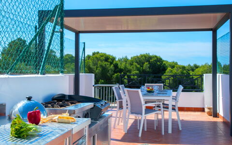 Calpe Calp 1070: Acqua, Cielo, Costruzione, Finestra, Piscina, Azzurro, Shade, Materiale Composito, Immobiliare, Tempo Libero