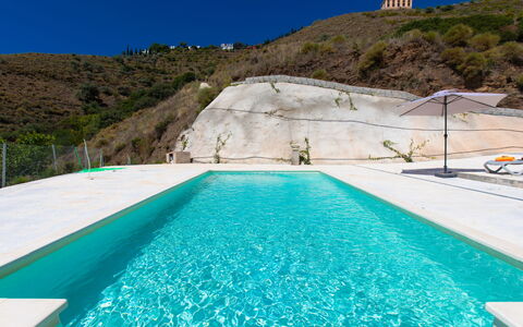 Las Vistas: Acqua, Cielo, Proprietà, Piscina, Blu, Verde, Azzurro, Pianta, Costruzione, Rettangolo