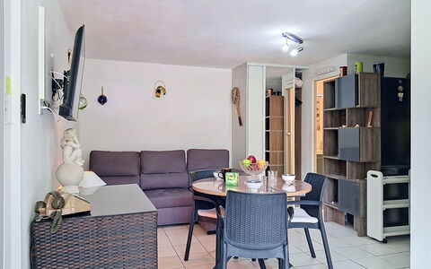 Lacanau 700: Mobilia, Interior Design, Pavimentazione, Legna, Pavimento, Soffitto, Camera, Soggiorno, Divano, Tavolo