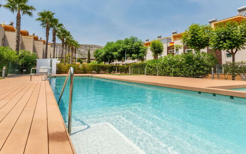 Residencial Oropesa - la Concha: Materiale Composito, Piscina, Appartamento, Landscaping, Ricorrere, Eco Hotel, Shade, Hacienda, Villa