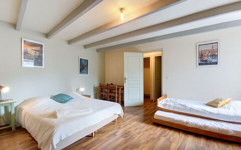 Ty Coz: Letto, Mobilia, Interior Design, Pavimento, Pavimentazione, Camera Da Letto, Parete, Legna, Lenzuolo, Soffitto