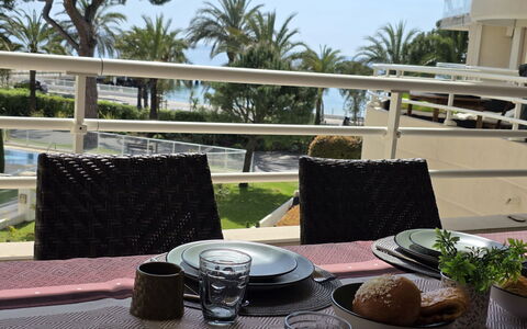 Cannes 595: Appartamento, Balcone, Condominio, Hotel, Ricorrere, Resort Citta ', Hacienda, Villa, Località Balneare