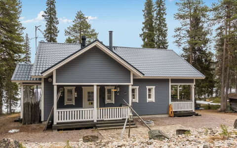 Mirkunranta: Villetta, Casa, Casa, Edifici Giardino, Raccordo, Log Cabin, Agriturismo, Estate, Capannone, Cortile