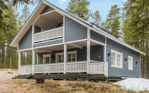 Mirkunranta: Villetta, Casa, Casa, Edifici Giardino, Raccordo, Log Cabin, Agriturismo, Estate, Capannone, Cortile