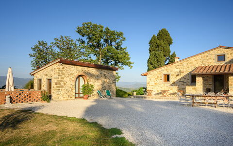 Villa Campestri: Cielo, Pianta, Costruzione, Albero, Lotto, Manto Stradale, Finestra, Paesaggio Naturale, Zona Residenziale, Erba
