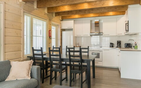 South Point Apartments 4A: Legna, Villetta, Log Cabin, Foresta, Capannone, Edifici Giardino, Larice, Woodland, Color Legno