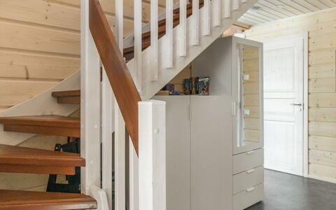 South Point Apartments 4A: Legna, Villetta, Log Cabin, Foresta, Capannone, Edifici Giardino, Larice, Woodland, Color Legno