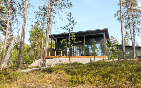 Villa Paatari: Legna, Villetta, Log Cabin, Foresta, Capannone, Edifici Giardino, Larice, Woodland, Color Legno