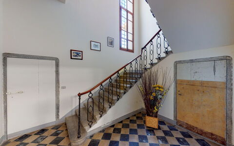 Villa La Cicogna Tuscany: Costruzione, Finestra, Le Scale, Dipingere, Legna, Interior Design, Casa, Sala, Pavimentazione