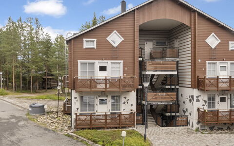 Levinkolmio C6: Legna, Villetta, Log Cabin, Foresta, Capannone, Edifici Giardino, Larice, Woodland, Color Legno