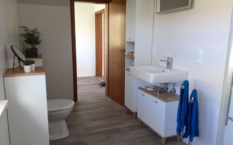 Am Meintetal: Specchio, Lavello, Proprietà, Bagno, Lavandino Del Bagno, Pianta, Rubinetto, Idraulico Fixture, Interior Design