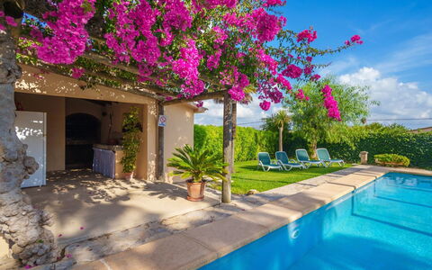 La Truyola Pool Finca: Costruzione, Pianta, Fiore, Acqua, Cielo, Casa, Illuminazione, Nube, Rettangolo, Piscina