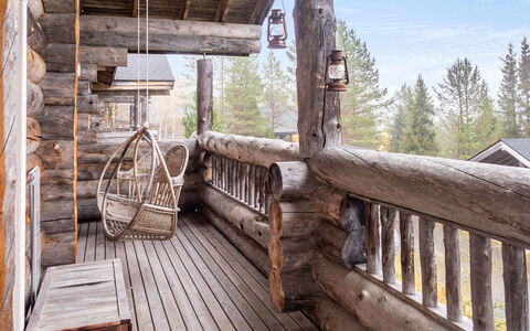 Rukanhippu: Legna, Latifoglie, Plank, Villetta, Portico, Pavimento In Legno, Log Cabin, Deck, Soffitto, Color Legno