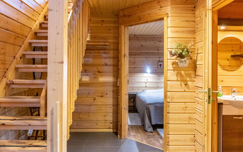 Tulikettu 1: Villetta, Casa, Casa, Edifici Giardino, Raccordo, Log Cabin, Agriturismo, Estate, Capannone, Cortile