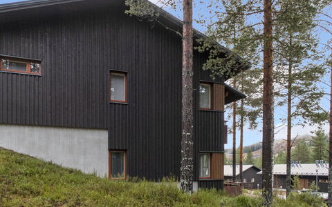 Vuokatti Panorama: Legna, Raccordo, Tetto, Villetta, Casa, Casa, Porta, Portico, Edifici Giardino, Agriturismo