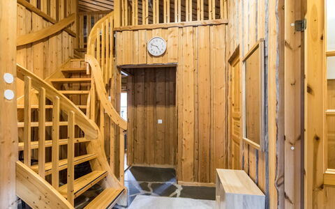 Kultatunturi: Legna, Villetta, Log Cabin, Foresta, Capannone, Edifici Giardino, Larice, Woodland, Color Legno