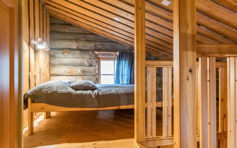 Kultatunturi: Legna, Villetta, Log Cabin, Foresta, Capannone, Edifici Giardino, Larice, Woodland, Color Legno