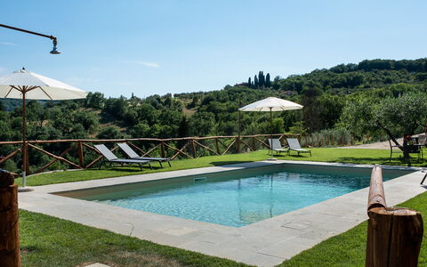 Casa San Piero: Acqua, Proprietà, Pianta, Piscina, Cielo, Azzurro, Albero, Shade, Corpo D'Acqua, Lotto