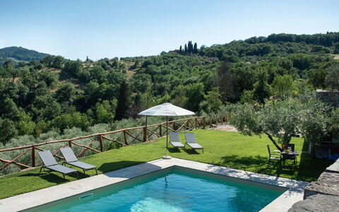 Casa San Piero: Acqua, Pianta, Proprietà, Cielo, Piscina, Azzurro, Albero, Mobili Da Esterno, Sedia, Corpo D'Acqua