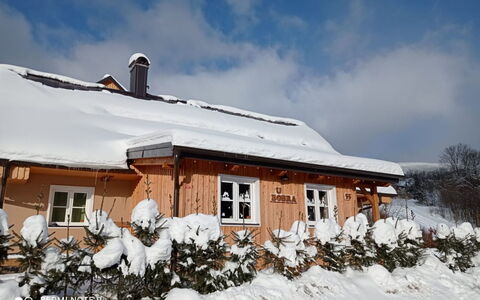 Rokytnice Nad Jizerou 55: Cielo, Pianta, Nube, Neve, Finestra, Costruzione, Casa, Albero, Congelamento, Villetta