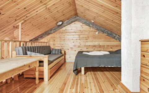 Joikupirtti B: Villetta, Casa, Casa, Edifici Giardino, Raccordo, Log Cabin, Agriturismo, Estate, Capannone, Cortile
