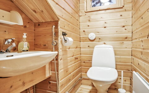Joikupirtti B: Villetta, Casa, Casa, Edifici Giardino, Raccordo, Log Cabin, Agriturismo, Estate, Capannone, Cortile