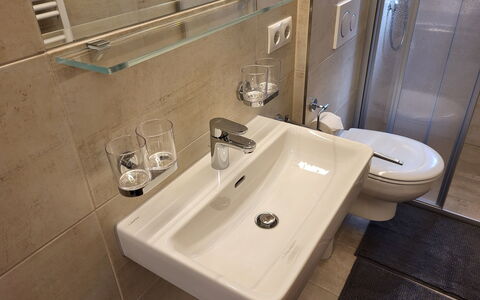 Stark: Marrone, Rubinetto, Idraulico Fixture, Lavandino Del Bagno, Lavello, Proprietà, Specchio, Bagno, Interior Design