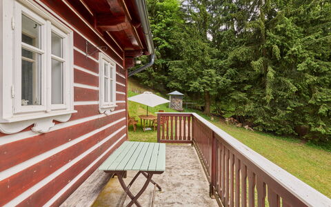 Sunny Slope & Sauna: Legna, Casa, Villetta, Casa, Raccordo, Latifoglie, Log Cabin, Prato, Giardino, Cortile