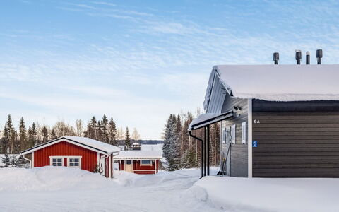 Kivilahti Vuokatti: Legna, Villetta, Casa, Log Cabin, Legname, Raccordo, Latifoglie, Materiali Naturali, Edifici Giardino, Capanna
