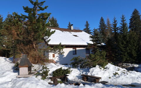 Harrachov 637: Proprietà, Cielo, Tavolo, Legna, Shade, Pavimento, Mobili Da Esterno, Sedia, Pavimentazione, Color Legno