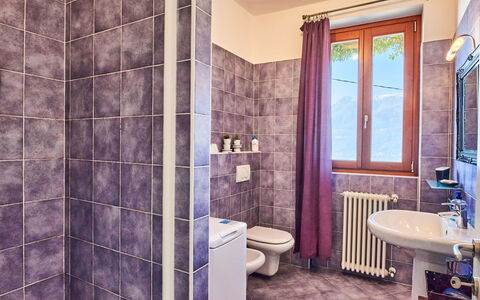 Bellano 16: Proprietà, Viola, Bagno, Lavello, Blu, Idraulico Fixture, Legna, Interior Design, Costruzione