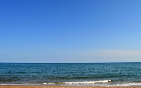 Canción de Mar: Blu, Acqua, Giorno, Risorse Idriche, Corpo D'Acqua, Orizzonte, Spiaggia, Ambiente Naturale, Mare