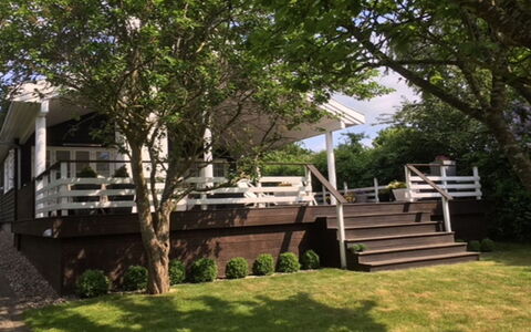 Amine - 700M from the Sea: Legna, Shade, Latifoglie, Portico, Giardino, Prato, Color Legno, Le Scale, Deck, Cortile