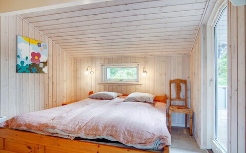 Ønder - 800M from the Sea: Interior Design, Camera Da Letto, Legna, Soffitto, Pavimentazione, Letto, Mobilia, Pavimento, Camera, Lenzuolo