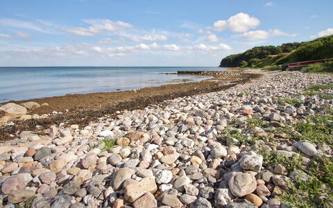 Ady - 150M from the Sea: Tetto, Casa, Lotto, Casa, Villetta, Estate, Edifici Giardino, Shade, Log Cabin, Landscaping