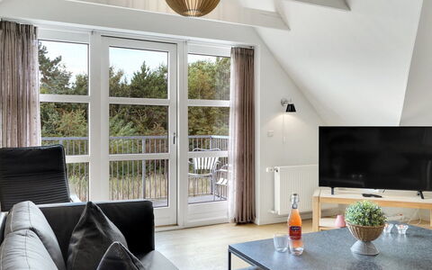 Henrike - 3.3Km from the Sea: Appartamento, Shade, Balcone, Sedia, Recinzione, Mobili Da Esterno, Alluminio, Erba Sintetica