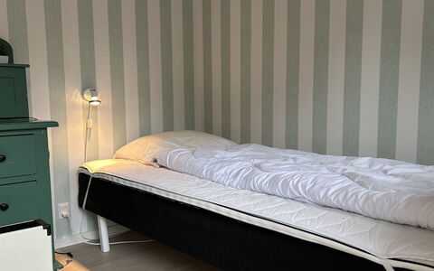 Sanni - 1.6Km from the Sea: Camera Da Letto, Interior Design, Mobilia, Pavimento, Lenzuolo, Bedding, Biancheria, Letto, Telaio Del Letto, Cuscino