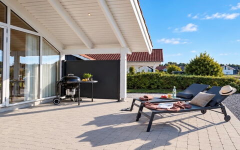 Domi - 1.2Km from the Sea: Mobili Da Esterno, Shade, Vaso Di Fiori, Sedia, Pianta Della Casa, Terrazza, Tenda, Deck, Design, Portico