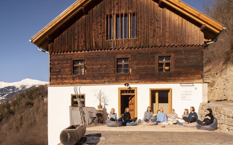 Kaunerberg 105: Cielo, Costruzione, Finestra, Legna, Casa, Villetta, Albero, Porta, Paesaggio, Facciata