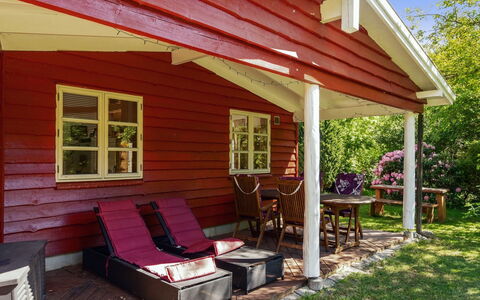 Flugha - 500M to the Fjord: Legna, Villetta, Tetto, Casa, Porta, Shade, Portico, Raccordo, Backyard, Edifici Giardino