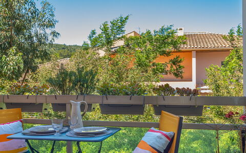 Bormes-Les-Mimosas 200: Cielo, Pianta, Proprietà, Mobilia, Comunita 'Impianto, Botanica, Natura, Azzurro, Tavolo, Sedia