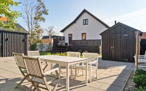 Evgenia - 950M from the Sea: Legna, Casa, Shade, Deck, Villetta, Giardino, Latifoglie, Cortile, Backyard, Plank