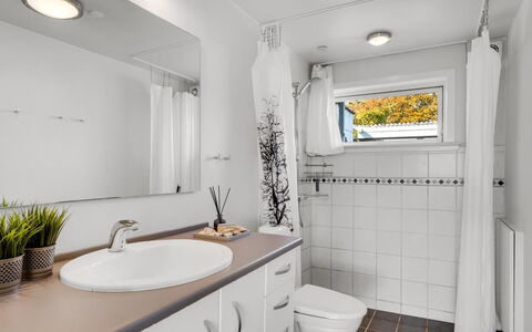 Dunja - 200M to the Fjord: Idraulico Fixture, Interior Design, Lavello, Pavimentazione, Bagno, Pavimento, Lavandino Del Bagno, Rubinetto, Controsoffitto, Idraulico