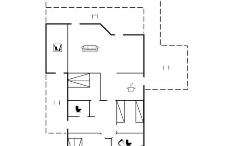 Lieselotte - 400M from the Sea: Tetto, Casa, Lotto, Casa, Villetta, Estate, Edifici Giardino, Shade, Log Cabin, Landscaping