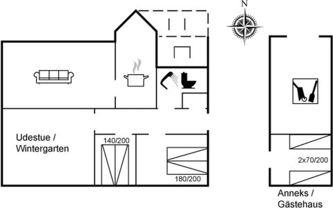 Rikkart - 100M from the Sea: Casa, Casa, Zona Residenziale, Tetto, Villetta, Lotto, Estate, Cortile, Giardino, Raccordo