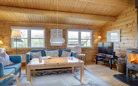 Thrym - 900M from the Sea: Legna, Soffitto, Mobilia, Interior Design, Casa, Villetta, Camera, Latifoglie, Log Cabin, Soggiorno