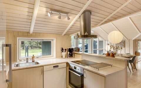 Sæby 670: Cucina, Interior Design, Legna, Pavimentazione, Soffitto, Controsoffitto, Pavimento, Lampada, Elettrodomestico Da Cucina, Idraulico Fixture